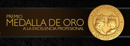 Premio Medalla de Oro a la Excelencia Profesional